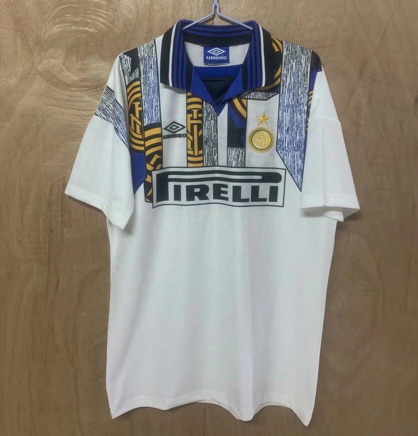 1995-96 Inter Milan Retro Away Kit Soccer Jersey